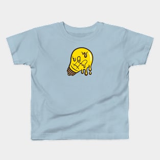 Sweet Idea - Light Bulb (Blue) Kids T-Shirt